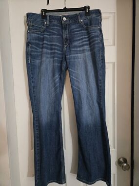 Ariat REAL Perfect Rise Boot Cut Western Riding Jeans Size 34/18